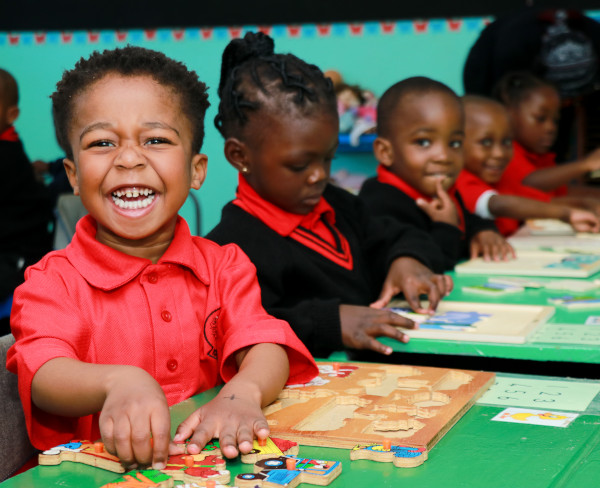 Grade RR learners at Ashbury ECD Centre, Benoni
